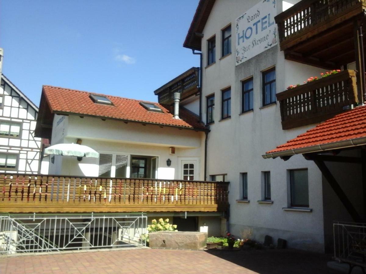 Landhotel Zur Krone Kieselbach Exterior foto